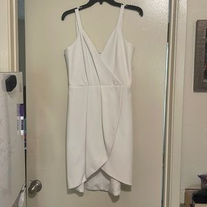 Dress the Population White Cocktail Dress